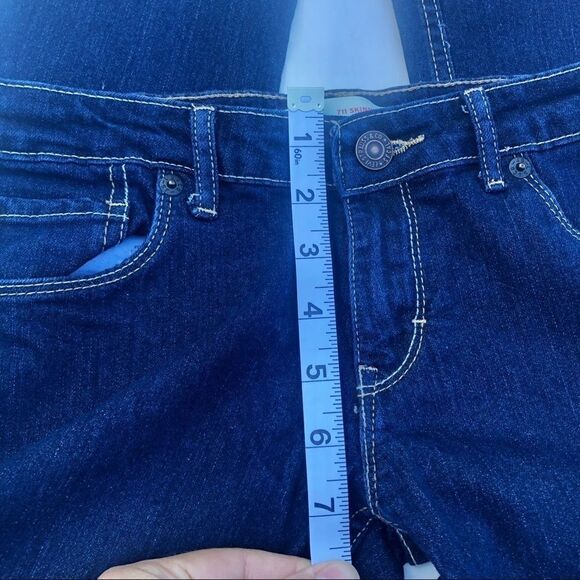 Levi’s kids youth 711 skinny dark wash 16 regular - Picture 10 of 11